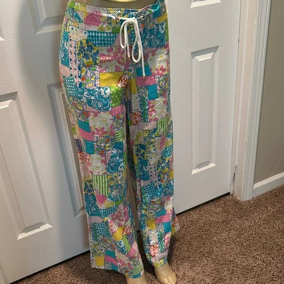 Lilly Pulitzer- Resort Pant Printed size 14 NWT - Picture 2 of 8